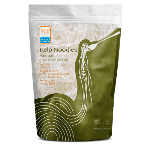 Sea Tangle kelp noodles in green pouch